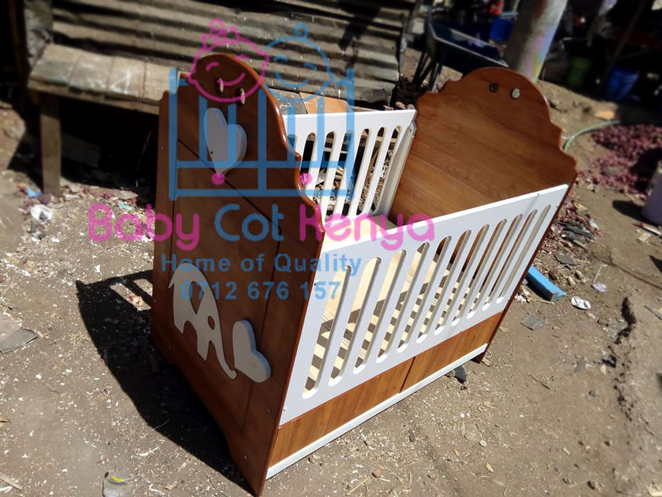 Brown Baby Cot Baby Cot Kenya