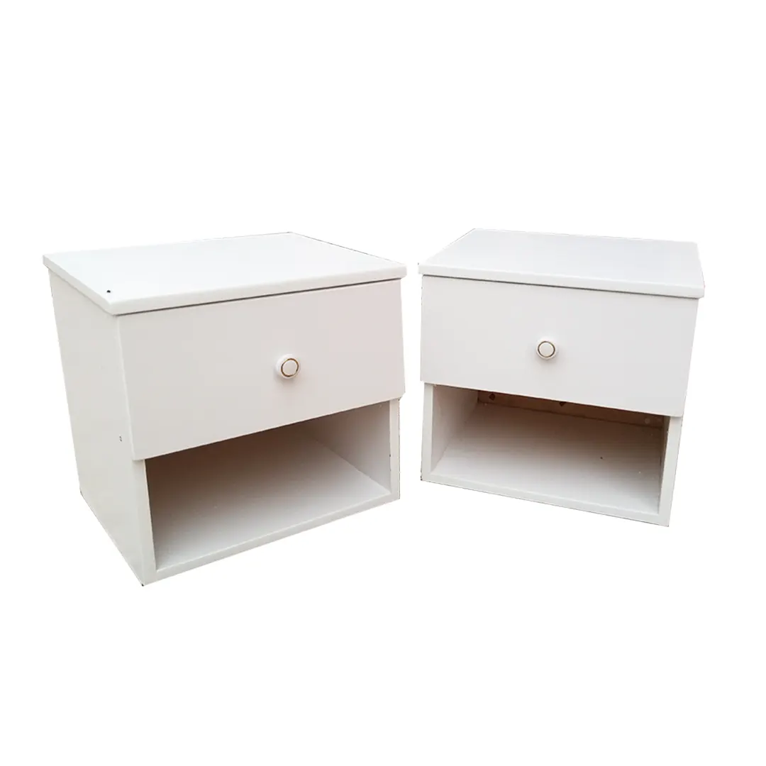 Create a Neat and Tidy Bedroom with the White Bed Side Drawers