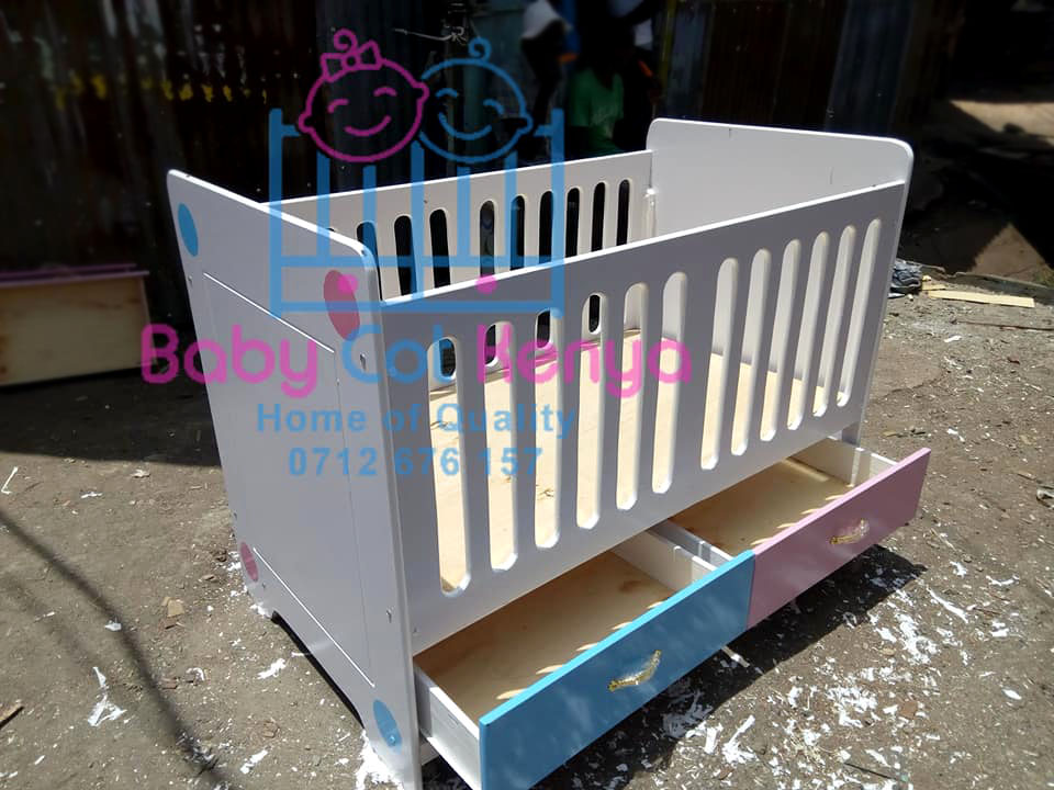 White Baby Cot Baby Cot Kenya