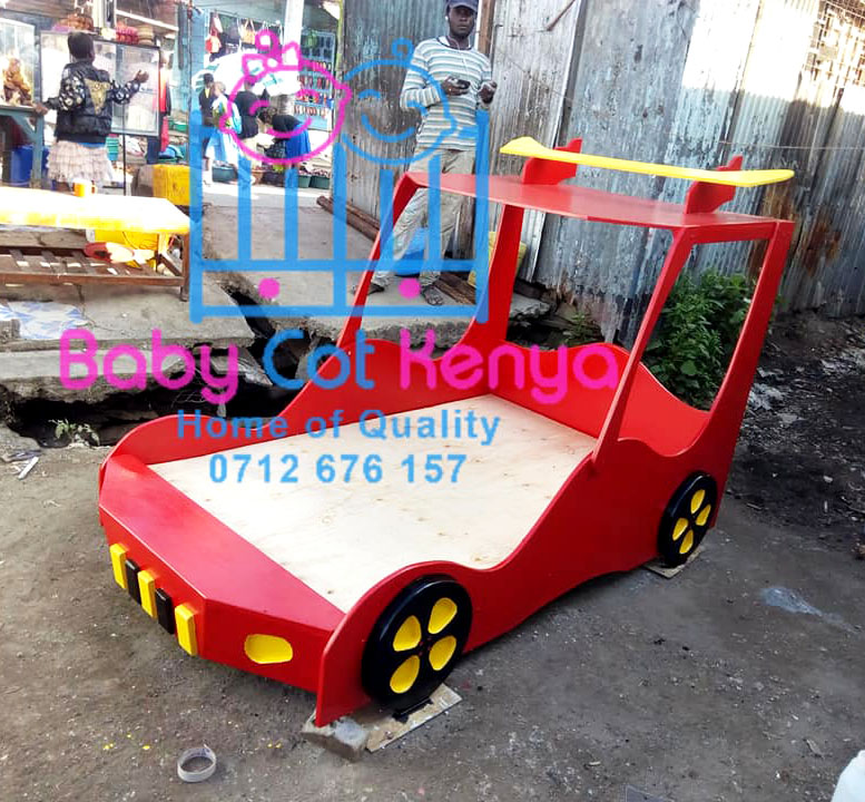 Red Car Toddler Bed Baby Cot Kenya