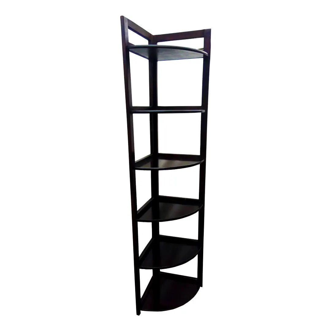 Create a Living Room with the Black Corner Shelf